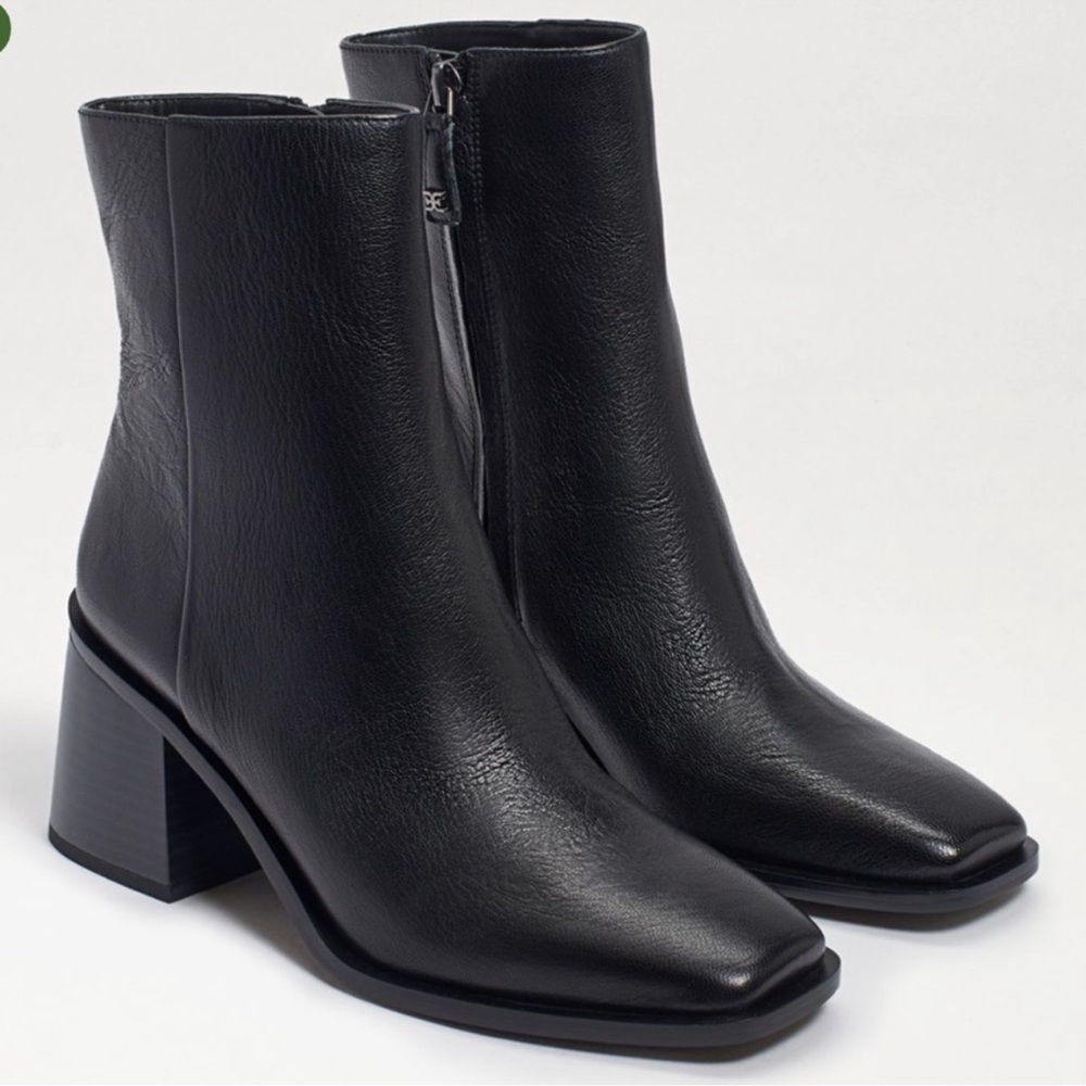 Sam Edelman Black Ankle Boots